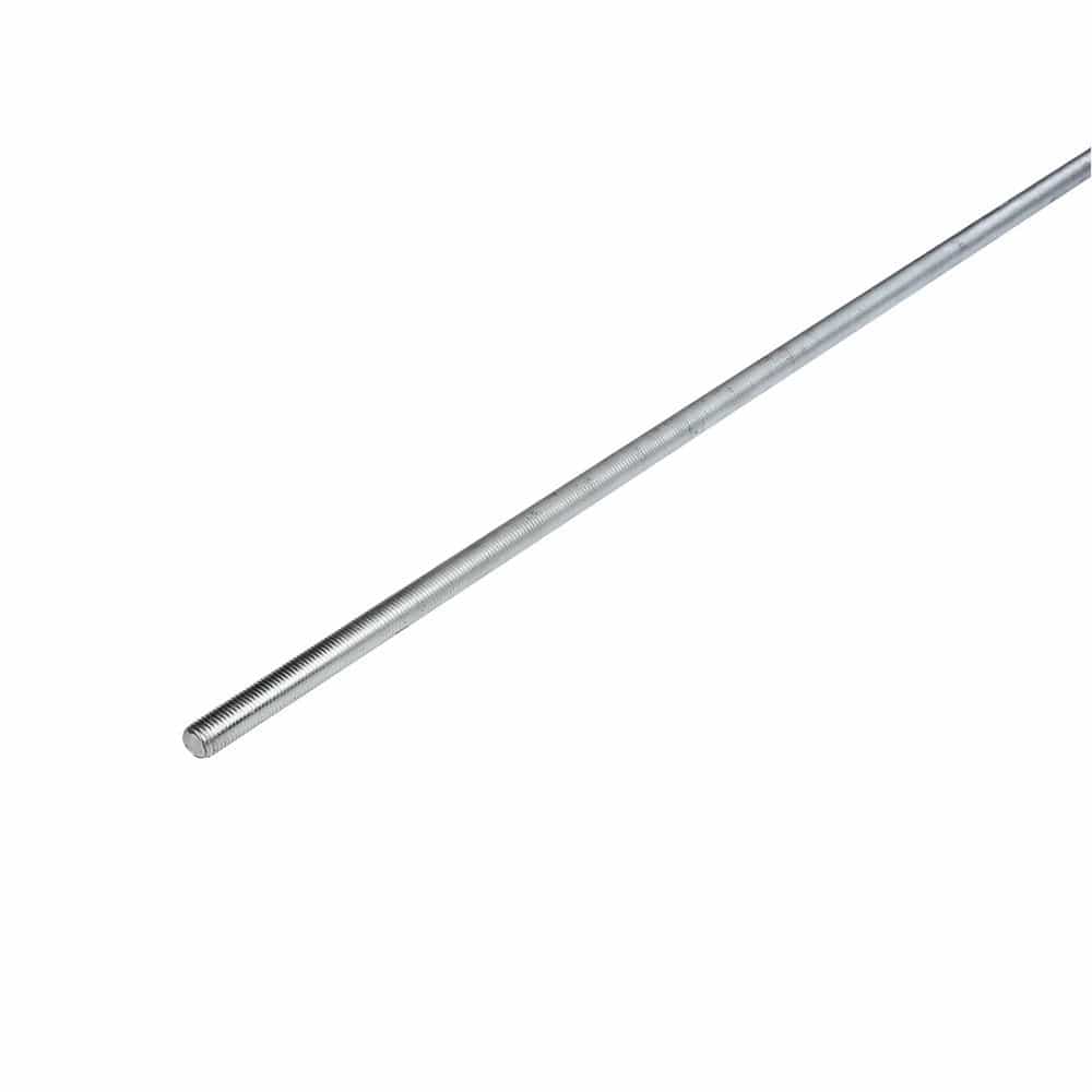 Steel M10 hollow (Allthread) - 1m length - Lightspares