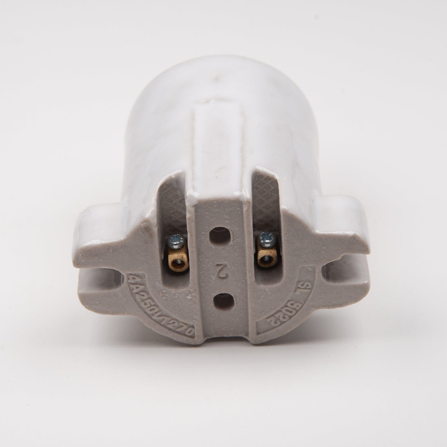 E27 Porcelain Ceramic Batten Fixed Mount E27 Lampholder