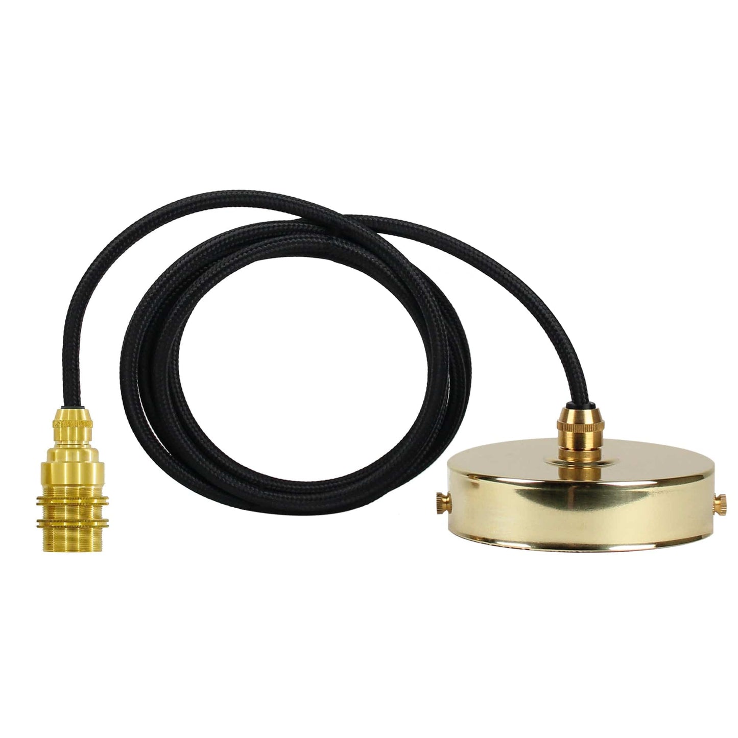 Vintlux E14 Pendant Set - Brass - Lightspares
