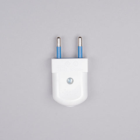 2 Pin Euro Plug (High Quality) Screw Terminals - Lightspares