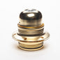 E27 Wide Ring Lampholder M10 Threaded - All Colours
