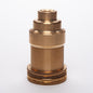 E14 Solid Brass Lampholder M10 Threaded - Brass