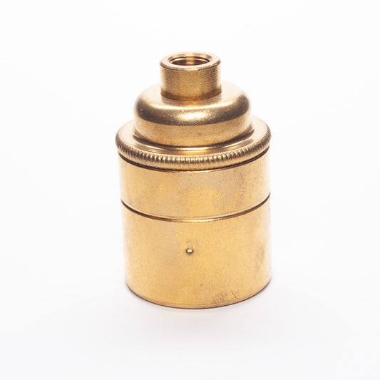 E27 Plain Skirt Lampholder M10 Threaded - All Colours