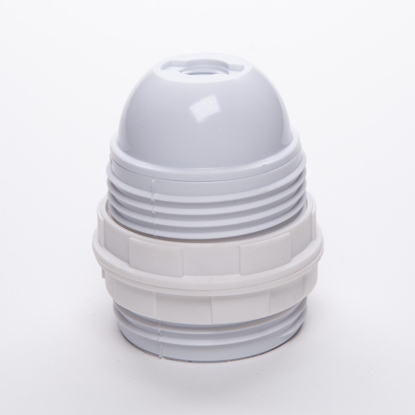 E26 UL White Plastic Lampholder (USA ONLY)