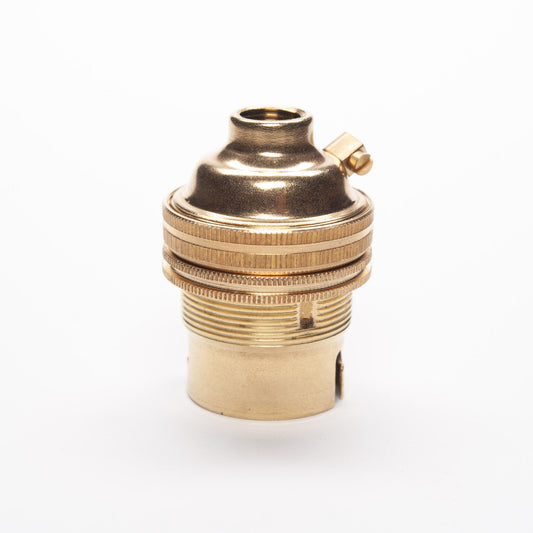 Bayonet Period Lampholder M10 Threaded - All Colours