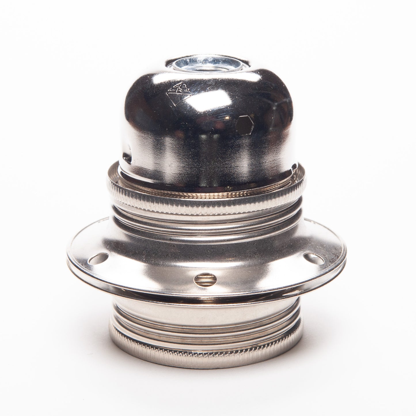E27 Wide Ring Lampholder M10 Threaded - All Colours