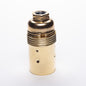 E14 Plain Skirt Metal Lampholder M10 Threaded - All Colours