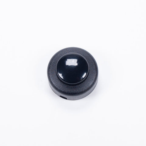 Black Floor Foot Switch 50mm Diameter with Gloss Button - Lightspares