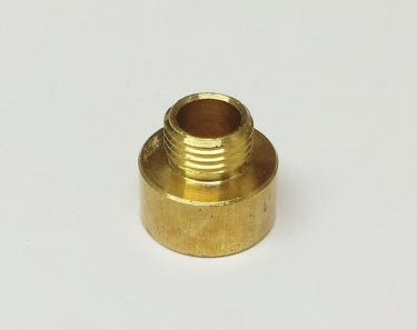 Brass 1/2" Female to M10x1 Male Thread Adaptor for Lighting - Lightspares