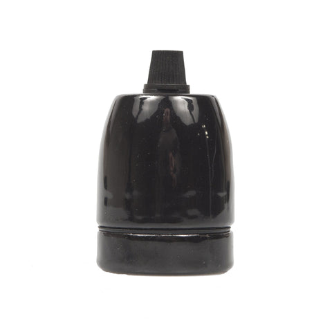 E27 Ceramic Lampholder with grip - All Colours - Lightspares