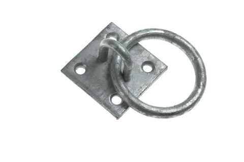 Heavy Steel Ring on Plate - Lightspares