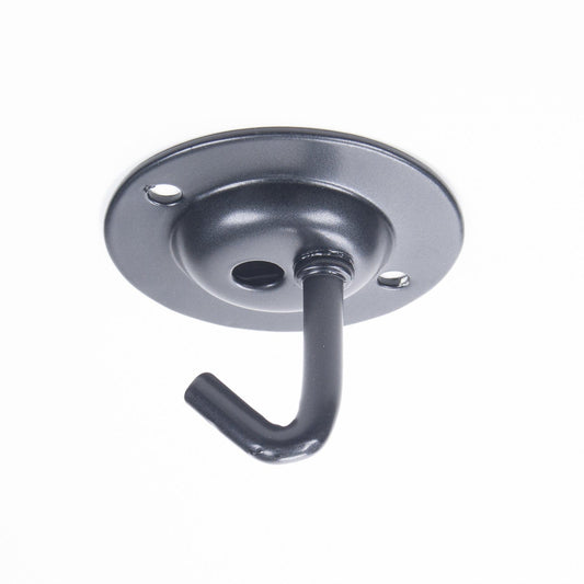 Budget Ceiling Hook Matt Black - Lightspares