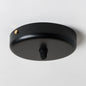 Ceiling Rose Large 125mm Single Outlet - All Colours - Lightspares