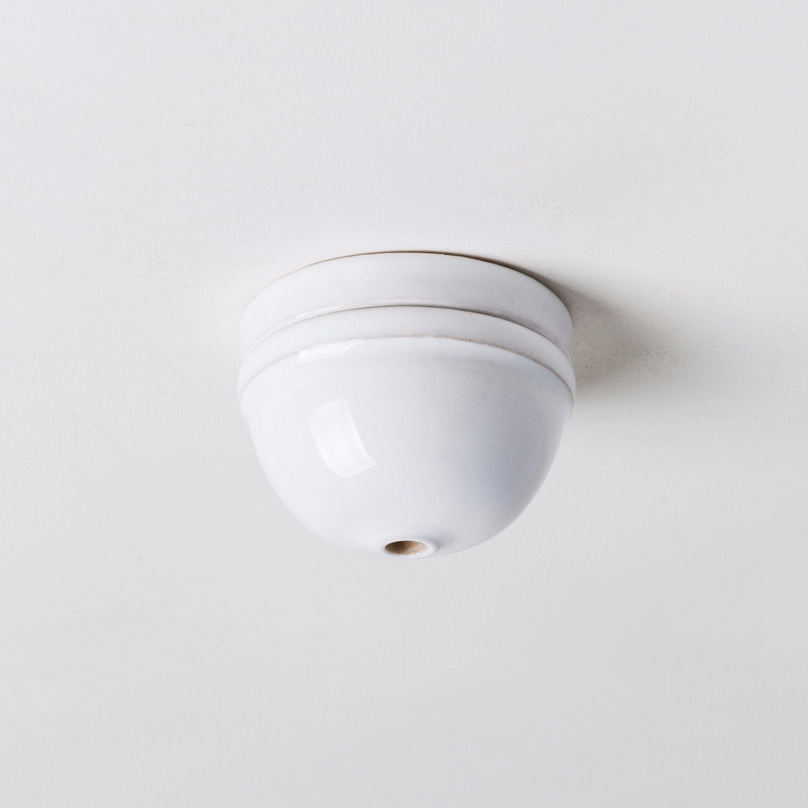 Ceramic Small Dome Ceiling Rose - All Colours - Lightspares