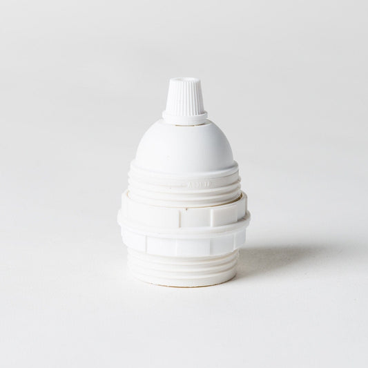 E27 Plastic Lampholder with grip - All Colours - Lightspares