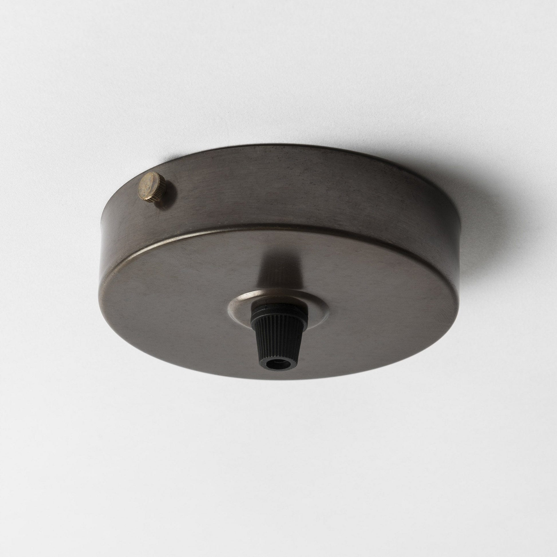 Old English Brass 100mm Steel Ceiling Rose - All Outlet Options - Lightspares
