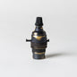 Switched Bayonet Period Lampholder with grip - All Colours - Lightspares