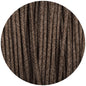 Brown Canvas Round Fabric Braided Cable - Lightspares