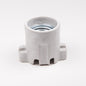 E27 Porcelain Ceramic Batten Fixed Mount E27 Lampholder