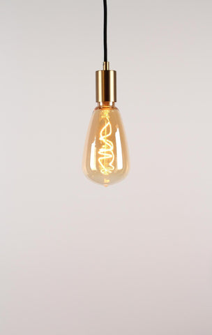 Vintlux E27 Dimmable LED Filament Lamp 4W SF100 265lm 2200K Kyodai Fluxx Edison XL Gold - Lightspares