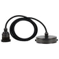 Vintlux E27 Pendant Set - Antique Brass - Lightspares